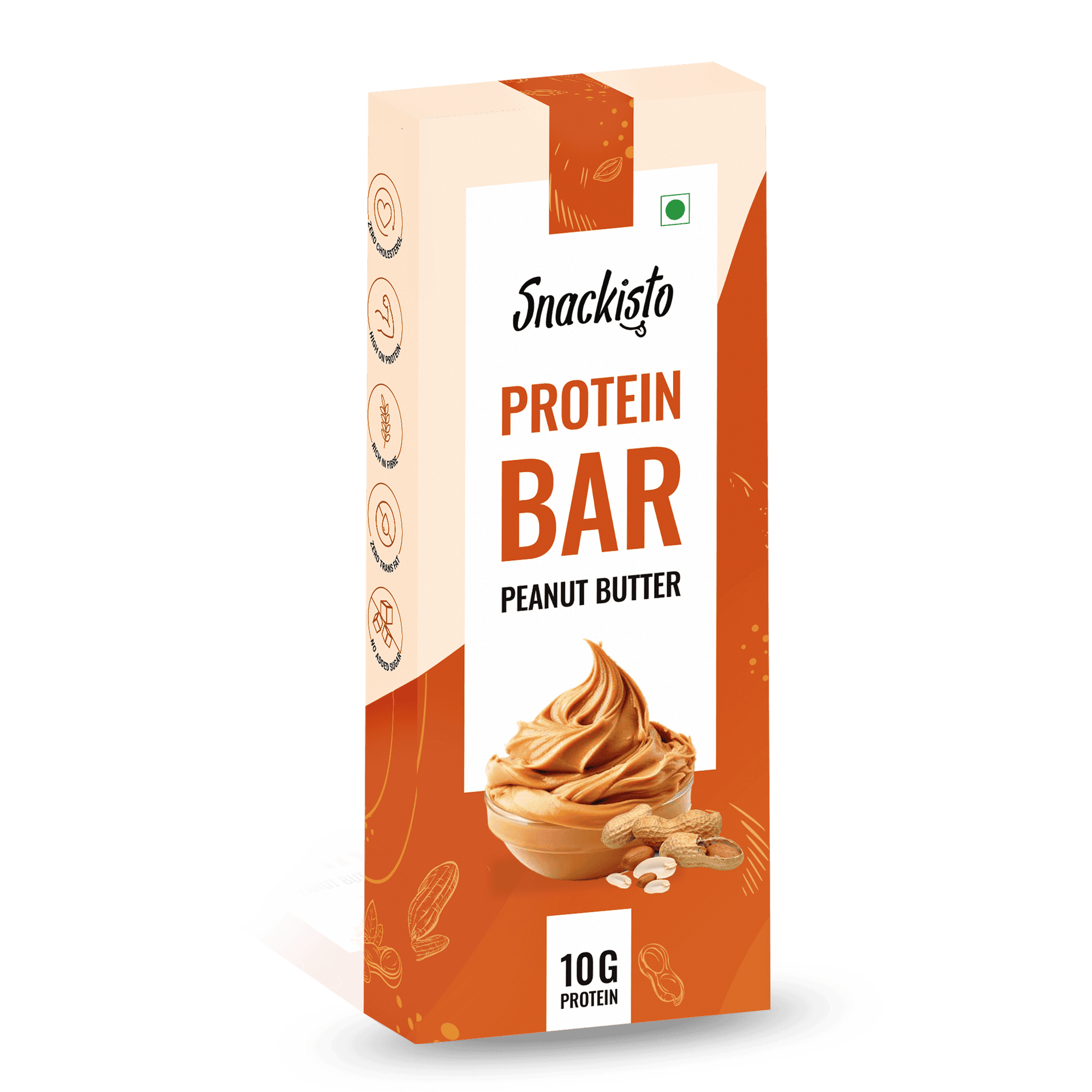 Snackisto Peanut Butter Protein Bar