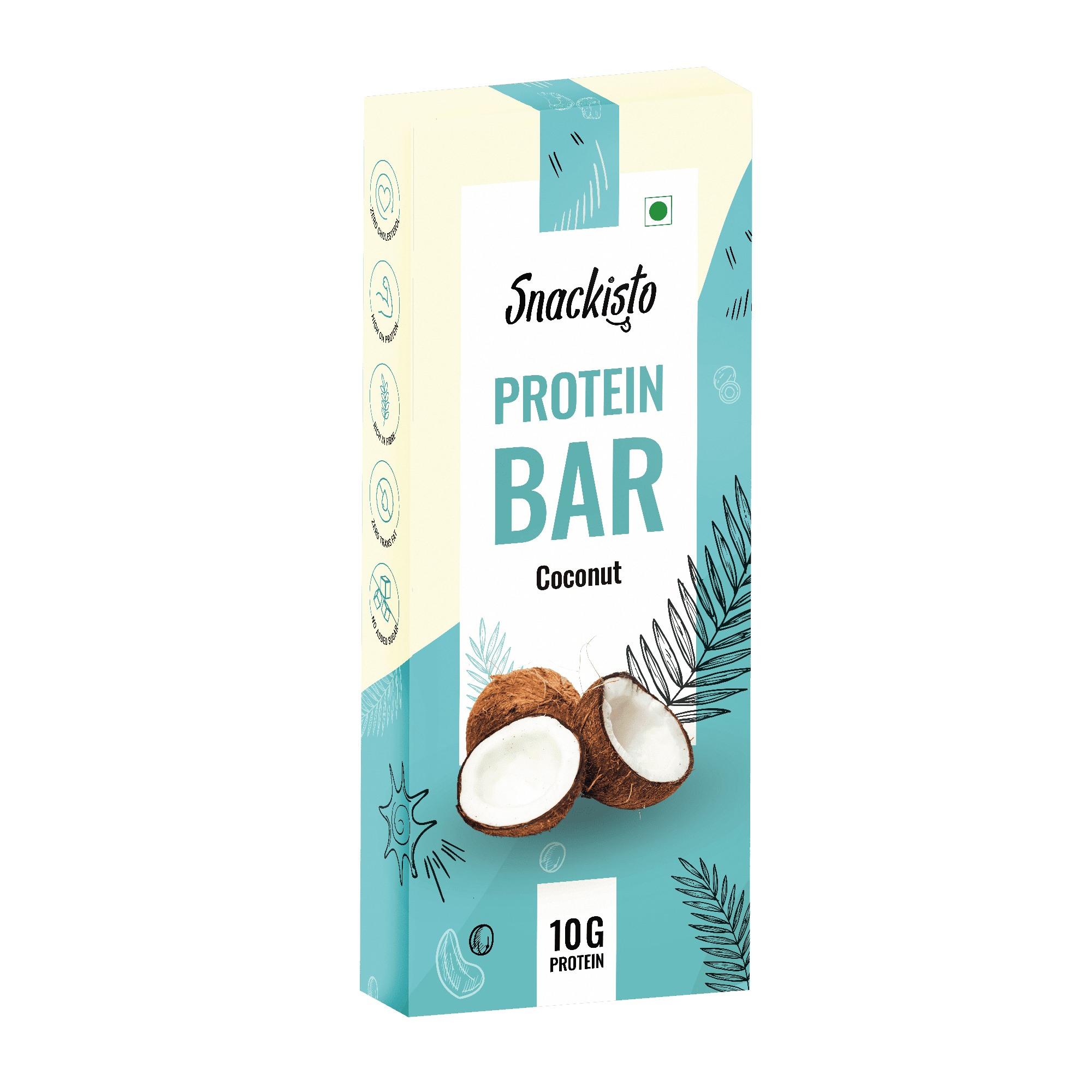 Snackisto Coconut Protein Bar